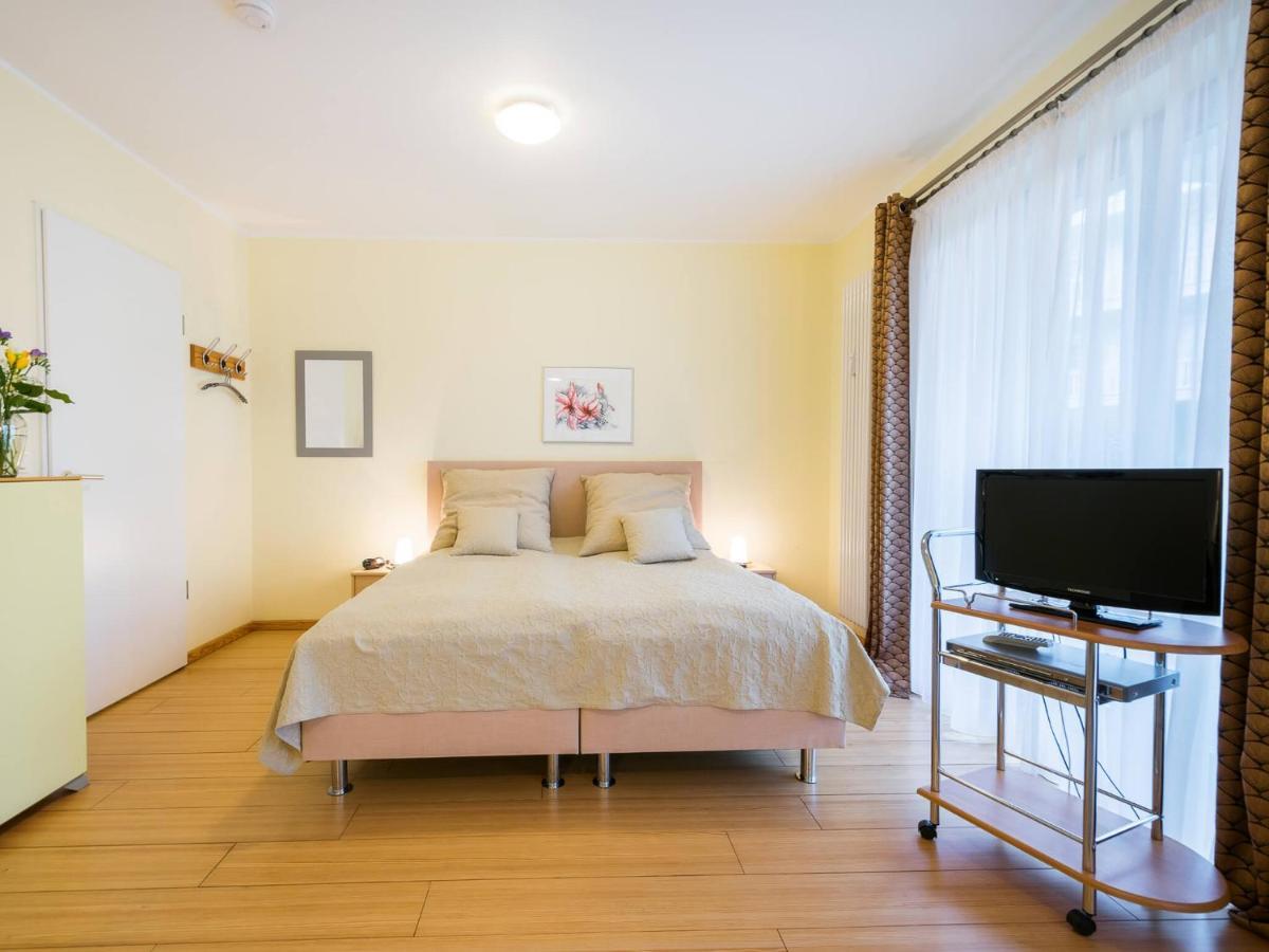 Kaiservillen Heringsdorf - 1-Raum-Ferienwohnung Mit Terrasse D103 Kültér fotó