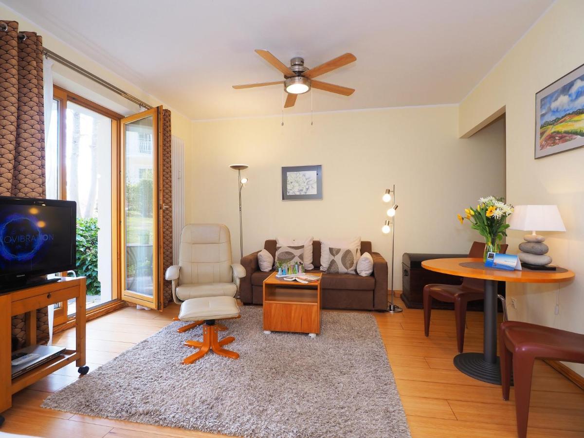Kaiservillen Heringsdorf - 1-Raum-Ferienwohnung Mit Terrasse D103 Kültér fotó